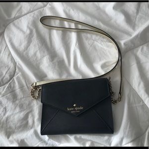 Kate Spade Black Envelope Purse